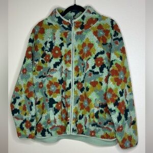 Women's Sonoma Goods For Life® Zip Front Colorful Sherpa Jacket